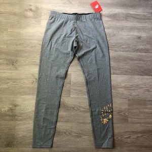 Grey Nike Leg-A-See Leggings